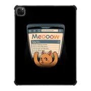 iPad Pro 12.9-inch (5th/6th gen) iPad Impact Case How To Rule The World Cat Using a Computer