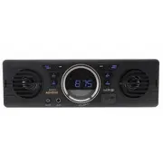 Single Din Car Radio MP3 Player Built-in 2 Speaker USB/AUX/Bluetooth/FM Receiver (for: Fiat)