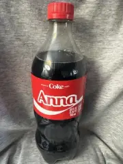 Share A Coke with Anna 2025 Personalized Gift Coca Cola Bottle 20oz