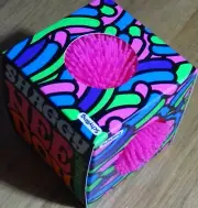 Shaggy Nee Doh Squeeze Ball Groovy Glob NEEDOH Purple or Teal SHND