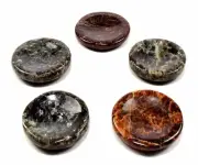 40mm Red Orange Green Gemstone Garnet Crystal Mineral Stand for Sphere Egg India