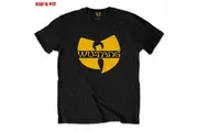 Wu-Tang Clan - Logo Kids 7 - 8 Years T-Shirt - Black
