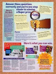 1994 Nintendo SNES Sweepstakes Original Advertisement / Retro Wall Art v3