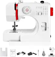 Sewing Machine, 14 Stitches Sewing Machine with Extension Table, Multifunctional Sewing Machine, Household Mini Sewing Machine Electric for Beginners