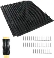 Horse Scratching Post Pad,2PCS Cattle Scratching Post Pad,Itch Relief Pad for Animals Farm Cattle Comes with 40 Mounting Nails,Horses and Horses Tickling Aid for Small Farm Animals Goat Sheep Cow Pig