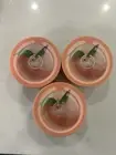 THE BODY SHOP VINEYARD PEACH CREAM BODY SCRUB SET OF 3