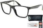 Ray Ban RB4349I 601/8G Black Frames Reading Glasses/Bifocal/Progressive Lenses