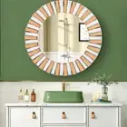 Starburst Large Decorative Mirror Round Wall Mirror Fireplace Living Room Decor