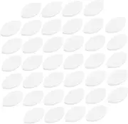 IWOWHERO Eyelash Extension Supplies Kit 50pcs Shaped Sponge for Practice Lash Extension Tools for Women's Makeup Training