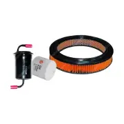 Sakura Oil Air Fuel Filter Service Kit for Mazda 121 DB Hatch 1.5L 12/93-1998