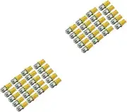 2sets Led Car Light Bulb T10 W5w 5 Smd 5050 60lm 12v 0.6w Compact Size 360° Coverage Energy-efficient Direct Fit 20pcs*2