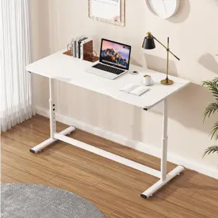 【慢慢家居】人體工學高耐重現代簡約升降桌 120x60cm(電腦桌 書桌 工作桌 成長桌)