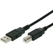 Comsol USB 2.0 A-B Printer Cable 2m Black