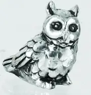 Mini Pocket Figurine - 1 Inch - Owl
