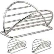 3 Pieces Taco Holder Stand Stainless Steel Taco Rack Tray Taco Tray for7888