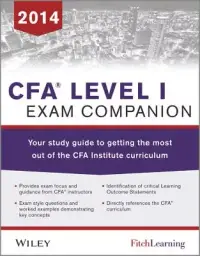在飛比找博客來優惠-Cfa Level I Exam Companion: Th
