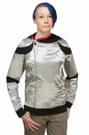 STAR WARS CAPTAIN PHASMA TRACK JACKET SIZE XS NWT licensed ladies girls