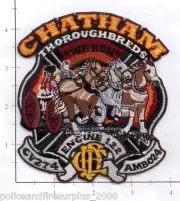Illinois - Chicago Engine 122 Ambulance 24 IL Fire Dept Patch Chatham