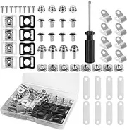 Hard Hat Repair Kit - Football Hard Hat Spare Parts, Ice Hockey Helmet Repair Kit | Aluminum Metal Hockey Hard Hat Repair Kit, Football Wear-Resistant Maintenance Tools for Baseball, Softball