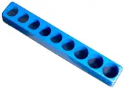 1/2" DR. Magnetic 9 Socket Holder Blue Organizer Mechanics Time Saver MTS 1280