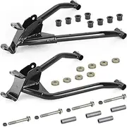 Front Left + Right A-Arm & Bushing Bushing Rubber Cap Bolt Kit For Polaris RZR 170 2009-2021
