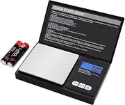 Gram Scale, Mini Scale Digital Pocket Scale,500g x 0.01g,Digital Grams Scale, Food Scale, Jewelry Scale Black, Kitchen Scale,Digital Coffee Scale,Portable (500g)