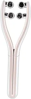 WOFASHPURET 1PC Face Massage Roller Ergonomic Beauty Tool for V Face Lifting Firming Portable Skin Tightening Massager for Arms Legs Back Orange