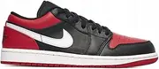 [Nike] Air Jordan 1 Low Men's Shoes Alternate Bred Toe 553558 066 - Size 13 White/Black