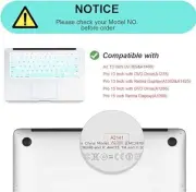 -Silicone Keyboard Skin for MacBook Air 13 inch A1466 A1369 2010 Keyboard Cover