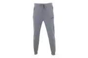 FIL Men's Fleece Track Pants Jogger Zip Pockets LOS ANGELES - Dark Grey