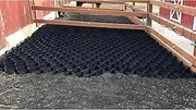 Garden Retaining Wall Grid Stabilizer Ground Grid Stones/Gravel Stabilizer for Driveways Parking Paths Patios, Ground Grid for Heavy Load, 2 Inch Depth(2x5 m/6.5x16.5 ft)