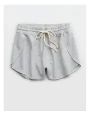 Aerie Take It Easy Short in Medium Heather Gray