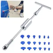 Paintless Dent Repair Hail Removal T Bar Slide Hammer Glue Puller Tools D0W5