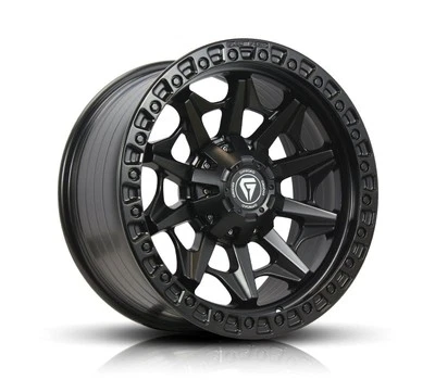 To Suit MITSUBISHI TRITON WHEELS PACKAGE: 20x9.0 Grudge Offroad F1 Fury Matte...