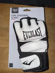 Everlast Core Everstrike Multi-Purpose Workout Gloves Medium Size White Black