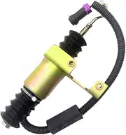 Excavator Engine Shutdown Stop Solenoid Valve D59-105-01 12V/24V