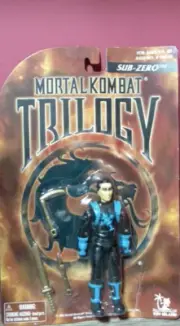 Mortal Kombat Trilogy Sub Zero 1996 Action Figure Toy Island Midway Brand New!