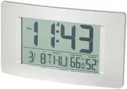 Digitech Multi-Function 194 x 110mm LCD Wall Clock Time Date Temperature Display