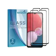 2 Pack MEZON Samsung Galaxy A13 Full Cover Tempered Glass Screen Protectors