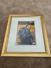 WWE The Rock Dwayne Johnson Signed Autograph COA WWF Wrestling Poster Picture