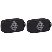 2x Lego Pencil Box Case Holder School Kids Stationery Organiser Bricks 21x10cm
