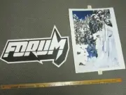 FORUM snowboard 2004 Devun Walsh HUGE Foam Core Dealer Displays NEW old stock