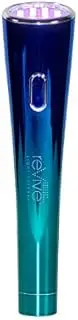 reVive Light Therapy GLO Acne Treatment For Face, Red and Blue Light Therapy LED Wand