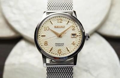SEIKO Presage SRPF37J1 Automatic Champagne Cocktail Made in Japan Discontinued