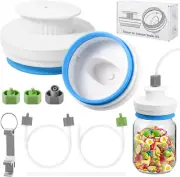 Upgrade Canning Sealer Kit for Mason Jars - Jar Sealer Set with Hoses Compatible