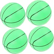 1 Set Luminous Basketball Glow Dark Training Balls with Inflator Lightweight Material for Indoor Outdoor Play for Boys