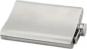LABRIMP Sturdy 8oz Stainless Steel Hip Flask Funnel Sturdy Material for Traveling Liquor