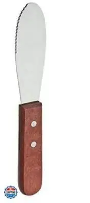 Great Credentials Wide Stainless Steel Spreader Kitchen Knives for Sandwiches