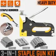 Heavy Duty Stapler Tacker free Staples Upholstery Staple Gun Staple Remover Tool