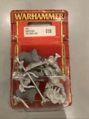 Warhammer Grotfang Orc Warlord Blister Sealed Rare NOS OOP
